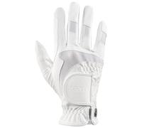 uvex i-performance 2, guanti da equitazione flessibili unisex, robusti, ventilazione ottimale, white, 9