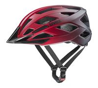 Uvex - I-Vo 2 - Casco per bici 52-57 cm rosso/nero