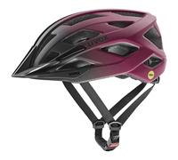 Uvex I-Vo 2 MIPS, casco da ciclismo, rosso/nero 56-60cm Cranberry/Black Matte