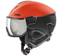 uvex instinct visor, casco da sci robusto unisex, con visiera, regolazione indiv