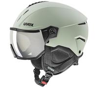 uvex instinct visor, casco da sci Unisex adulto, oxid green matt, 56-58 cm