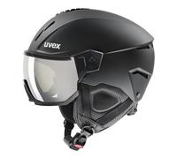 Uvex Instinct Visor, casco da sci con visiera, nero 60-62cm Black Matt