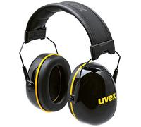 UVEX 2630020 - Cuffie antirumore uvex nero, giallo SNR 33 dB mis. L, M, S