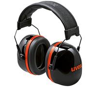 UVEX 2630030 - Kapselgehörschutz uvex schwarz, rot SNR 36 dB Größe L, M, S