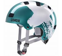 UVEX Kid 3 Teal/Silver 55-58 Casco da ciclismo per bambini