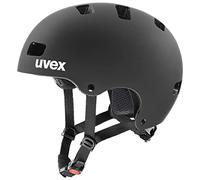 uvex Kid 3 CC, Casco Infantil Robusto, Ajuste de Talla individualizado, ventilación optimizada, Black Matt, 51-55 cm