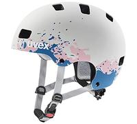 uvex Kid 3 CC, Casco Infantil Robusto, Ajuste de Talla individualizado, ventilación optimizada, Grey, Grapefruit Matt, 51-55 cm