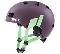 uvex Kid 3 CC, Casco Infantil Robusto, Ajuste de Talla individualizado, ventilación optimizada, Plum-Mint, 55-58 cm