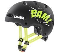 Casco da ciclismo per bambini Uvex Kid 4 Style Dimensioni del casco: 51-55 cm / Colore: nero/giallo