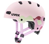 Uvex Kid 4 Style, casco da bici, junior, rosa 55-58cm Strawberry/Matcha