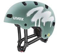 Uvex Kid 4 Style MIPS, casco da bici, junior, verde 51-55cm Sage Green