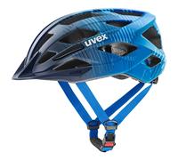 Uvex - Kid's Air Wing 2 CC - Casco per bici 50-54 cm dusk /blu