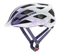 Uvex - Kid's Air Wing 2 CC - Casco per bici 50-54 cm porpora/bianco