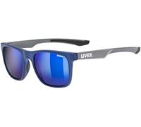 Uvex LGL 42, occhiali da sole, blu/grigio Onesize Blue Grey Mat