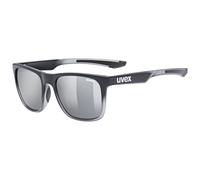 Uvex LGL 42, occhiali da sole, nero/trasparente Onesize Black Transparent