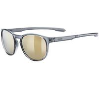 uvex lgl 53 9916, Grigio, Plastic, Unisex occhiali da sole 54