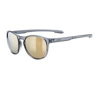 uvex lgl 53 9916, Grigio, Plastic, Unisex occhiali da sole 54