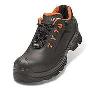 UVEX Low Shoe 6522/2 S3 Size 42 Pu/Rubber W11, Scarpe Antinfortunistiche Unisex-Adulto, Nero Arancione, EU