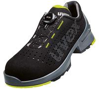 UVEX Low Shoe 65658 Boa S1 Size 39 Pu W11, Scarpe Antinfortunistiche Donna, Lime Nero, EU