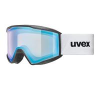 Uvex Maschera Da Sci, India Ink Corduroy, Large, Lente Prismatica Specchiata, Sportivo Moderno, S5501822330, Protezione UV 100%, Plastica Resistente, Montatura Avvolgente con Schiuma Velour