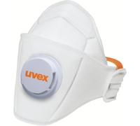Uvex Maschera pieghevole Silv-Air Premium Ffp2 Flat Fold Flatfold 5210 15 pezzi