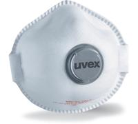 Uvex Maschera stampata Silv-Air E 7212 FFP2 8787212 15 pezzi