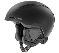 uvex monte LT - casco da sci robusto, leggero ed elegante per donna e uomo con regolazione individuale della taglia - nero opaco - 59-63 cm