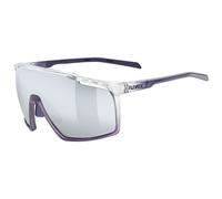 Uvex mtn perform, occhiali da sole, trasparente/viola Onesize Clear-Met Purple