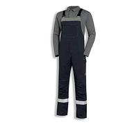 Uvex Multi Function Arbeitshose - Flammhemmende Latzhose - Grau - Gr 44/46
