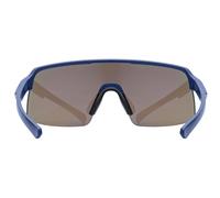Uvex dyrt Jr. - Occhiali sportivi leggeri ed eleganti con lenti a specchio e naselli morbidi e fasce morbide per bambini - blu opaco/verde - taglia unica