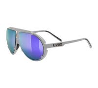 uvex esntl pina 5516, Grigio, Plastic, Unisex occhiali da sole 60