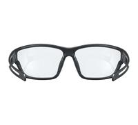 Uvex sportstyle 806 V, occhiali outdoor unisex, fotocromatico, privo di appannamenti, black matt/smoke, one size