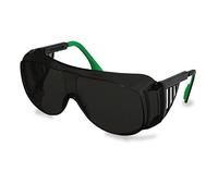 Uvex Occhiali Per Saldatura 9161 grey infradur shade 6 Unisex Unica,Nero/Verde