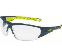 Uvex i-works - Occhiali protettivi da lavoro con tecnologia Supravision Excellence - antigraffio e anti-appannamento, protezione UV400