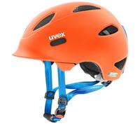 uvex oyo Casco da bici per bambin - orange-blue matt/50-54 cm