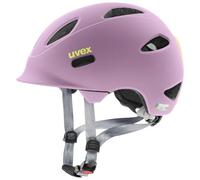 uvex oyo Casco da bici per bambin - pale rose-lime matt/45-50 cm