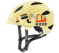 uvex oyo style Casco da bici per bambin - construction site matt/45-50 cm