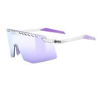uvex pace stage - occhiali sportivi per adulti - 100% protezione UVA, B, C - privo di appannamenti - clear/mir.pink - one size