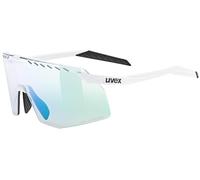 UVEX Pace Stage V White Matt/Variomatic Mirror Green Occhiali sportivi