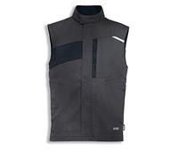 Uvex Perfexxion Gilet da lavoro - Gilet di sicurezza marrone da uomo, grigio., L