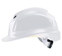 Uvex Pheos B-WR Safety Helmet - Ventilated Hard Hat for Construction 52-61 White