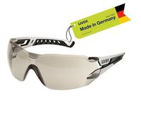 Uvex pheos nxt - Occhiali di protezione premium - interno anti-appannamento - esterno estremamente resistente ai graffi e agli agenti chimici - nero/bianco, colorato, taglia unica