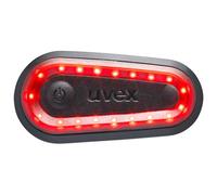 uvex plug-in LED kid 4 - accessori per bambini - incl. clip di fissaggio - luce fissa e lampeggiante - black - one size