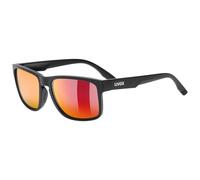Uvex Poise, occhiali da sole, nero Onesize Black Matte