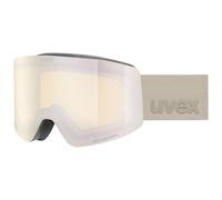 Uvex provoqe FM, maschera da sci Unisex adulto, black matt/mirror platin, one size