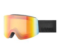 Uvex Provoqe FM, occhiali da sci, nero Onesize Black Matte