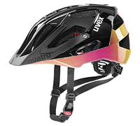 uvex quatro, casco MTB sicuro unisex, regolazione individuale delle dimensioni, cchermo regolabile, future black, 56-60 cm