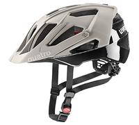 uvex quatro cc, casco MTB sicuro unisex, regolazione individuale delle dimensioni, aerazione ottimizzata, oak brown-black, 56-61 cm