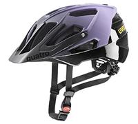 uvex quatro cc - sicuro casco MTB unisex - regolazione individuale delle dimensioni - cchermo regolabile - lilac-black matt - 56-61 cm