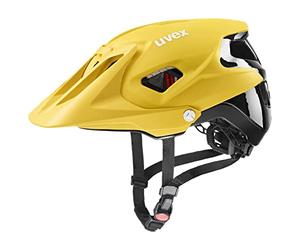 uvex quatro integrale, casco MTB superleggero unisex, regolazione individuale delle dimensioni, cchermo regolabile, sunbee-black matt, 52-57 cm